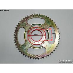 Звездочка задняя ZONGSHEN ZS200GY-A(кроссовый) (428) MX 200R